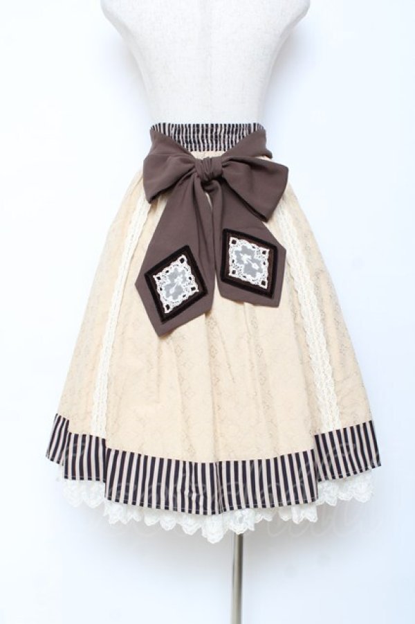 画像3: Hoshibako Works / カフェホシバコ スカート S コーヒー Y-25-10-28-148-LO-SK-SZ-ZY (3)