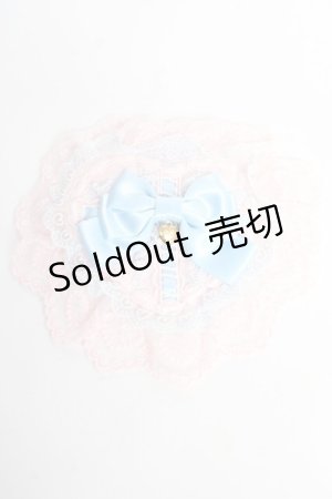 画像: Angelic Pretty / プレゼントハートクリップブローチ  ピンク×サックス Y-25-10-28-020-AP-ZA-SZ-ZY