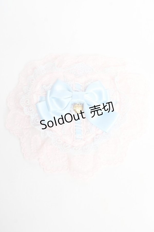 画像1: Angelic Pretty / プレゼントハートクリップブローチ  ピンク×サックス Y-25-10-28-020-AP-ZA-SZ-ZY (1)