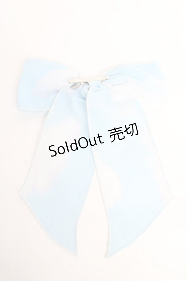 画像2: Angelic Pretty / Misty Skyリボンクリップ  サックス Y-25-10-28-022-AP-ZA-SZ-ZY (2)