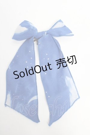 画像: Angelic Pretty / Misty Skyリボンクリップ  青 Y-25-10-28-023-AP-ZA-SZ-ZY