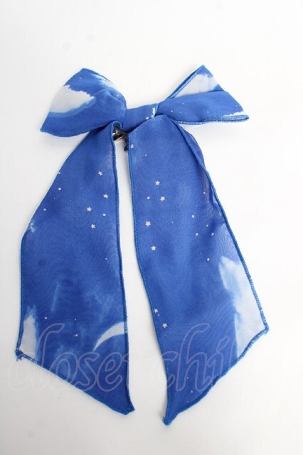 画像1: Angelic Pretty / Misty Skyリボンクリップ  青 Y-25-10-28-023-AP-ZA-SZ-ZY (1)