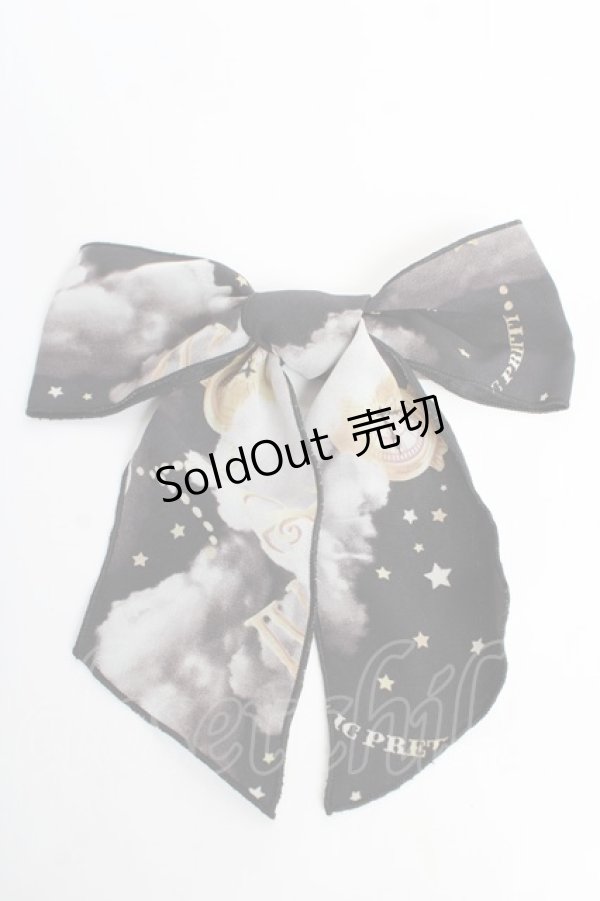 画像1: Angelic Pretty / Khronos Utopia Special ワンピース Setのリボンクリップのみ  黒 Y-25-10-28-024-AP-ZA-SZ-ZY (1)