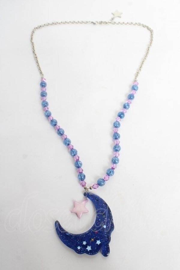 画像3: Angelic Pretty / Melty Moonネックレス  青 Y-25-10-28-002-AP-AC-SZ-ZY (3)
