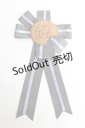 画像: ALICE and the PIRATES / Eat meクッキーロゼッタ  グレー Y-25-10-28-032-PA-ZA-SZ-ZY