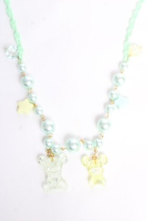 画像: Angelic Pretty / Jelly Candy Toysネックレス  ミント Y-25-10-28-003-AP-AC-SZ-ZY