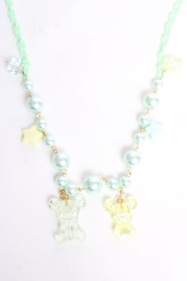 画像1: Angelic Pretty / Jelly Candy Toysネックレス  ミント Y-25-10-28-003-AP-AC-SZ-ZY (1)