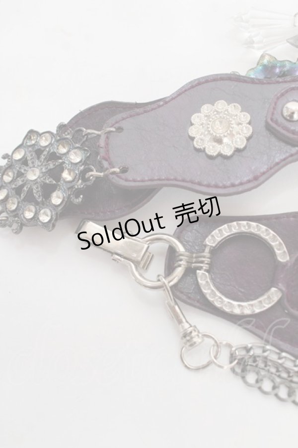 画像3: Ozz On / 蝶モチーフベルト  紫 Y-25-10-28-035-OO-ZA-SZ-ZY (3)