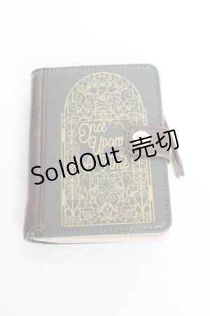 画像: axes femme / ブック型財布 F Dグリーン Y-25-10-28-037-AX-ZA-SZ-ZY