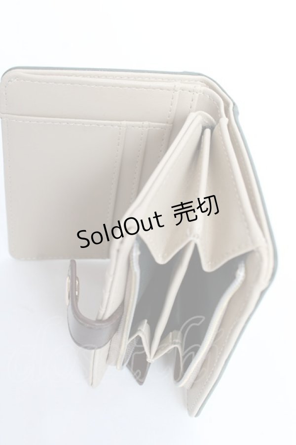 画像4: axes femme / ブック型財布 F Dグリーン Y-25-10-28-037-AX-ZA-SZ-ZY (4)