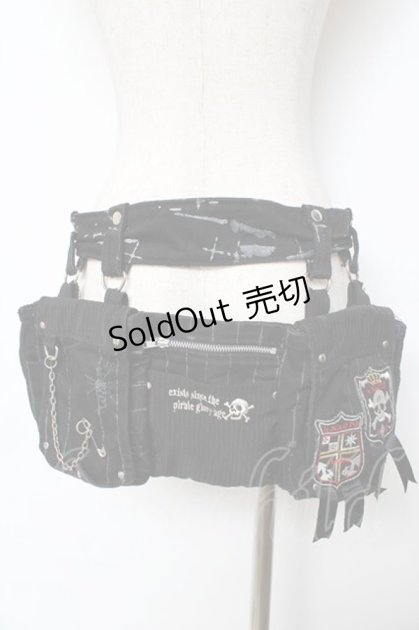 画像1: HN+nois / ボディポーチ  黒 Y-25-10-28-039-HN-ZA-SZ-ZY (1)