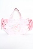 画像1: Maison de FLEUR / My Melodyリボンサイドリボントート F ピンク Y-25-10-28-041-LO-BG-SZ-ZY (1)