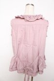 画像2: PINK HOUSE / フリル使いノースリーブブラウス F ラベンダー Y-25-10-31-027-LO-BL-AS-ZY (2)