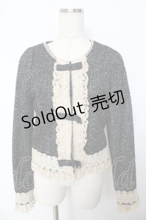 画像: Lois CRAYON / ツイードジャケット  黒 Y-25-10-31-031-LO-JA-AS-ZS