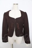 画像1: Innocent World / バイオリンジャケット L ブラウン Y-25-10-31-033-IW-CO-SZ-ZY (1)