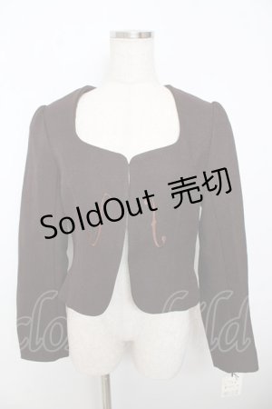 画像: Innocent World / バイオリンジャケット L ブラウン Y-25-10-31-033-IW-CO-SZ-ZY