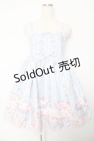 画像: Angelic Pretty / Whip Factory ジャンパースカートSet  サックス Y-25-10-31-035-AP-OP-SZ-ZS