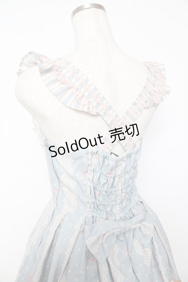 画像5: Innocent World / リバイバルロッタジャンパースカート M サックス Y-25-10-31-036-IW-OP-SZ-ZY (5)