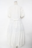 画像2: PINK HOUSE / ティアードロングワンピース F 白 Y-25-10-31-038-LO-OP-AS-ZY (2)
