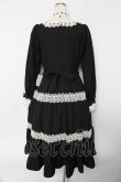画像2: Innocent World / エリシアワンピース L ブラック Y-25-10-31-039-IW-OP-AS-ZY (2)