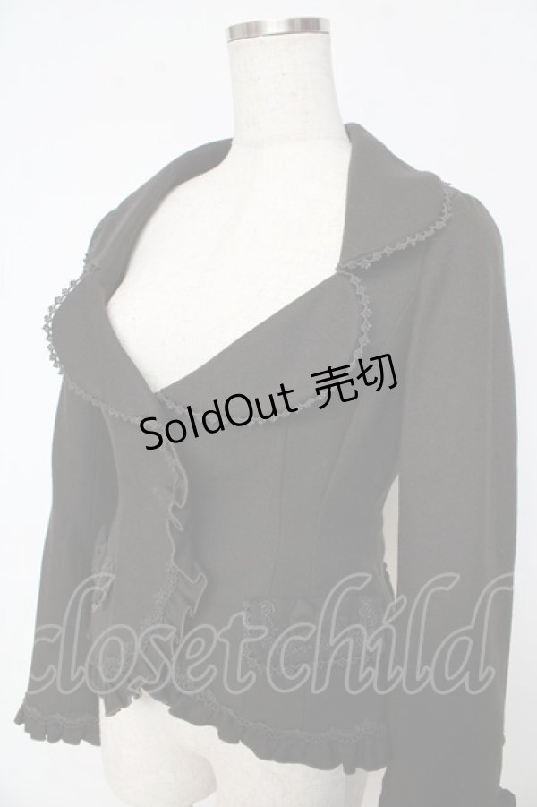 画像3: Mary Magdalene / エマニュエルフリルジャケット  ブラウン Y-25-10-31-040-CL-JA-AS-ZY (3)