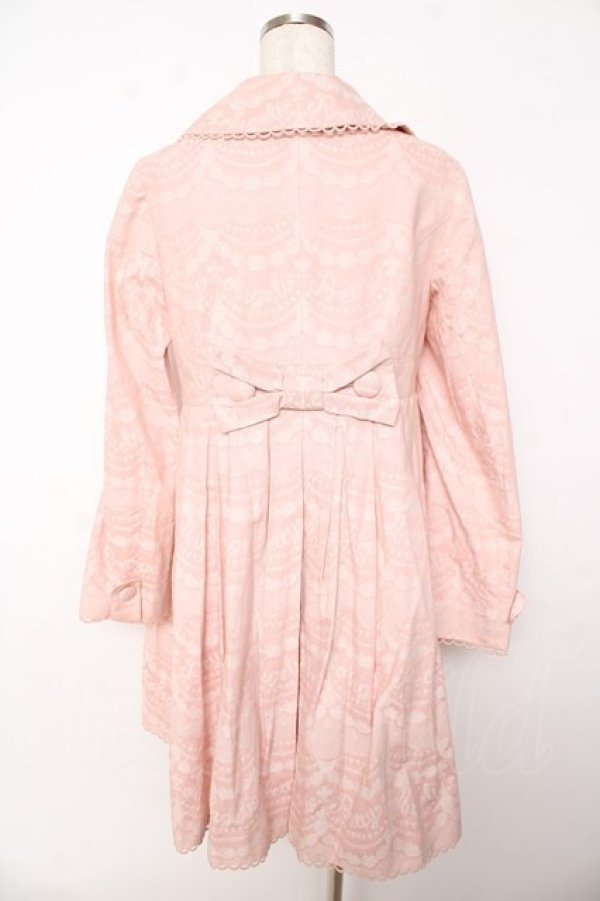 画像2: Angelic Pretty / ホイップジャガードトレンチコート  ピンク Y-25-10-31-045-AP-JA-SZ-ZY (2)