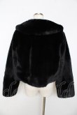 画像2: Angelic Pretty / Ladyファーショートコート  黒 Y-25-10-31-047-AP-CO-SZ-ZY (2)