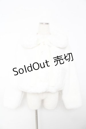 画像: Angelic Pretty / Ladyファーショートコート  白 Y-25-10-31-048-AP-CO-SZ-ZY