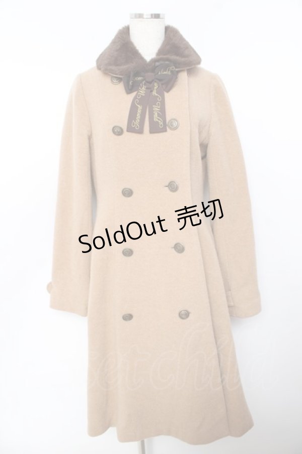 画像1: Innocent World / オリジナルロゴリボンコート M キャメル Y-25-10-31-050-IW-CO-SZ-ZY (1)