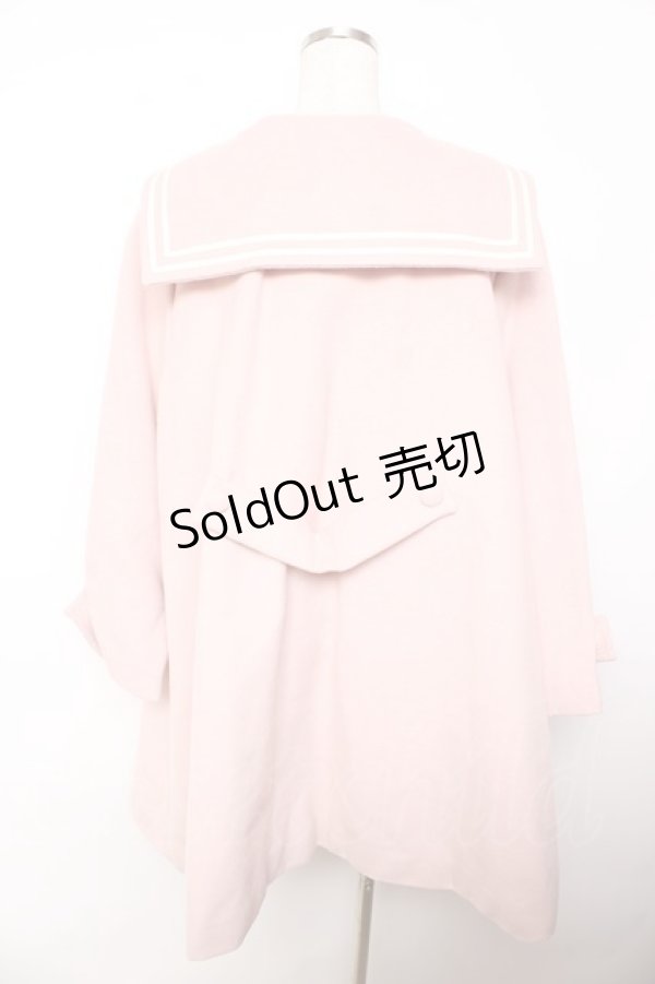 画像2: LIEF / セーラーコート  ピンク Y-25-10-31-051-LO-CO-SZ-ZY (2)