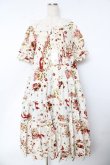 画像1: PINK HOUSE / アンジェリークローズプリントワンピース F アイボリー Y-25-10-31-055-LO-OP-AS-ZY (1)