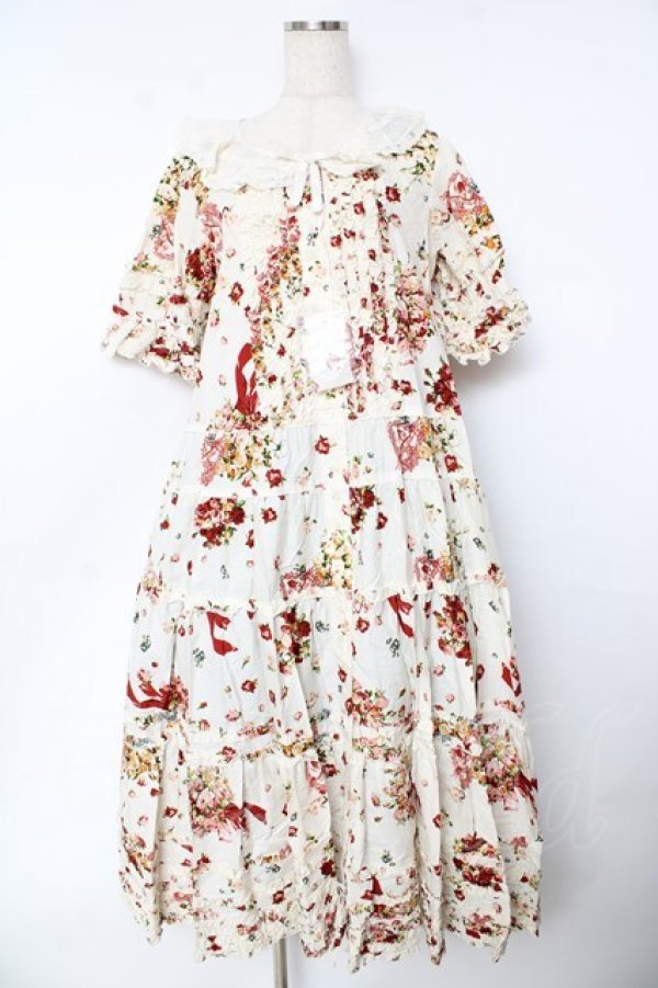 PINK HOUSE / アンジェリークローズプリントワンピース F