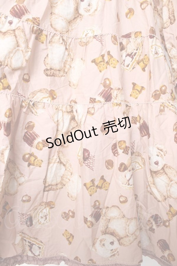 画像4: PINK HOUSE / ビターパンダプリントミディ丈ワンピース F ピンク Y-25-10-31-056-LO-SK-AS-ZY (4)