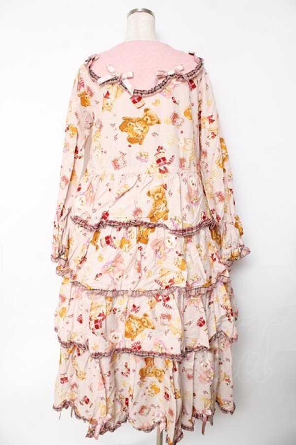 画像2: PINK HOUSE / Animal Happy Jamプリントワンピース F ピンク Y-25-10-31-058-LO-OP-AS-ZY (2)