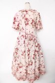 画像2: PINK HOUSE / ローズリースプリントワンピース F ピンク Y-25-10-31-066-LO-OP-SZ-ZY (2)