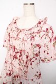 画像3: PINK HOUSE / ローズリースプリントワンピース F ピンク Y-25-10-31-066-LO-OP-SZ-ZY (3)