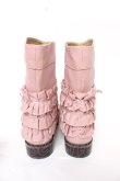 画像3: PINK HOUSE / ピコフリルアップブーツ   Y-25-10-31-008-LO-SH-AS-ZY (3)