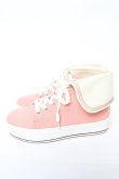 画像2: PINK HOUSE / セーラーカラーハイカットスニーカー   Y-25-10-31-009-LO-SH-SZ-ZY (2)