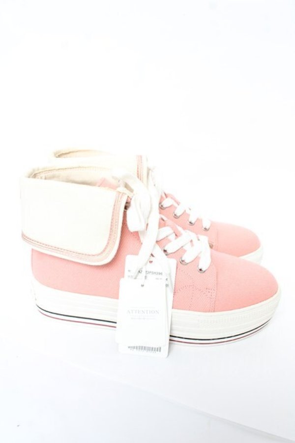 画像4: PINK HOUSE / セーラーカラーハイカットスニーカー   Y-25-10-31-009-LO-SH-SZ-ZY (4)