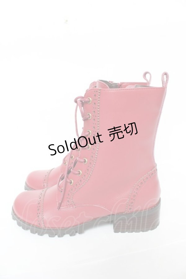 画像2: PINK HOUSE / レースアップブーツ   Y-25-10-31-010-LO-SH-AS-ZY (2)