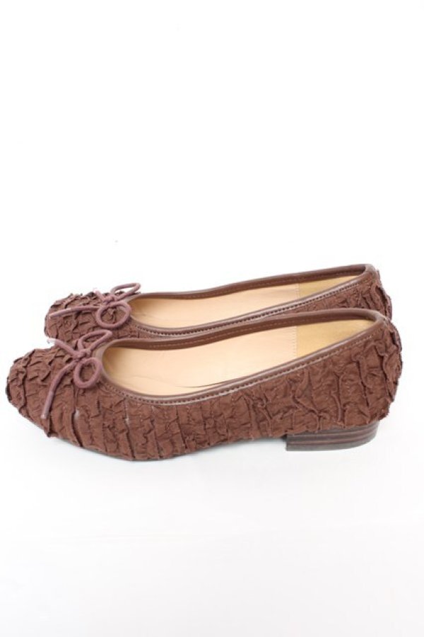 画像2: PINK HOUSE / ピコフリルバレーシューズ   Y-25-10-31-017-LO-SH-AS-ZY (2)