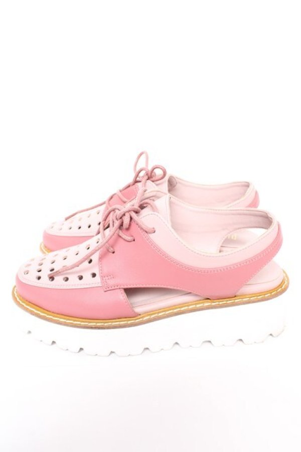 画像2: PINK HOUSE / パンチングサンダル   Y-25-10-31-003-LO-SH-AS-ZY (2)