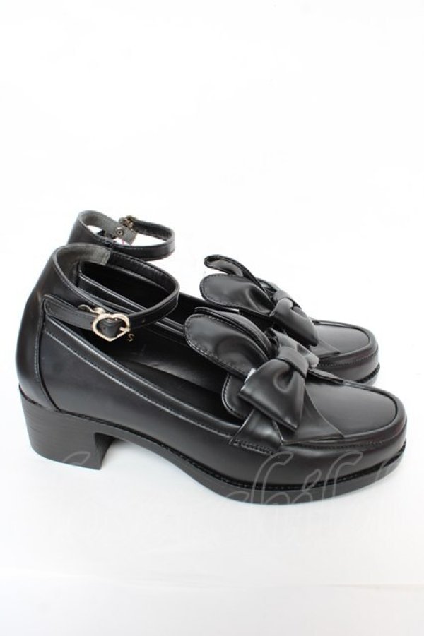 画像4: Angelic Pretty / Bunny Collegeシューズ   Y-25-10-31-020-AP-SH-AS-ZY (4)