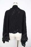 画像2: axes femme / 起毛レース姫袖風ボレロ  黒 Y-25-11-01-051-AX-TO-SZ-ZY (2)