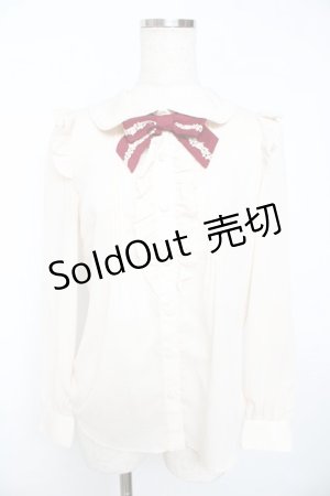 画像: Secret Honey / バラレースブラウス 2 キナリ Y-25-11-01-069-CA-BL-SZ-ZY