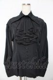 画像1: ATELIER BOZ / ミストレスブラウス  ブラック Y-25-11-01-071-EL-BL-SZ-ZY (1)