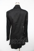 画像2: BPN FOR MEN / アシンメトリーロングシャツ M 黒 Y-25-11-01-072-GO-BL-SZ-ZY (2)