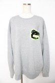 画像1: LAND by MILK BOY / サガラワッペンスウェット  グレー Y-25-11-01-078-PU-TO-SZ-ZY (1)