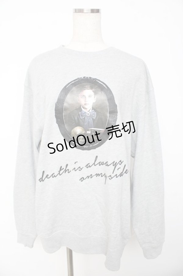 画像1: MILKBOY / CRY BOY SWEAT   グレー Y-25-11-01-079-MB-TO-SZ-ZY (1)