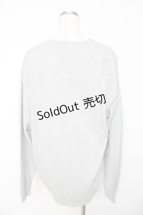 画像2: MILKBOY / CRY BOY SWEAT   グレー Y-25-11-01-079-MB-TO-SZ-ZY (2)